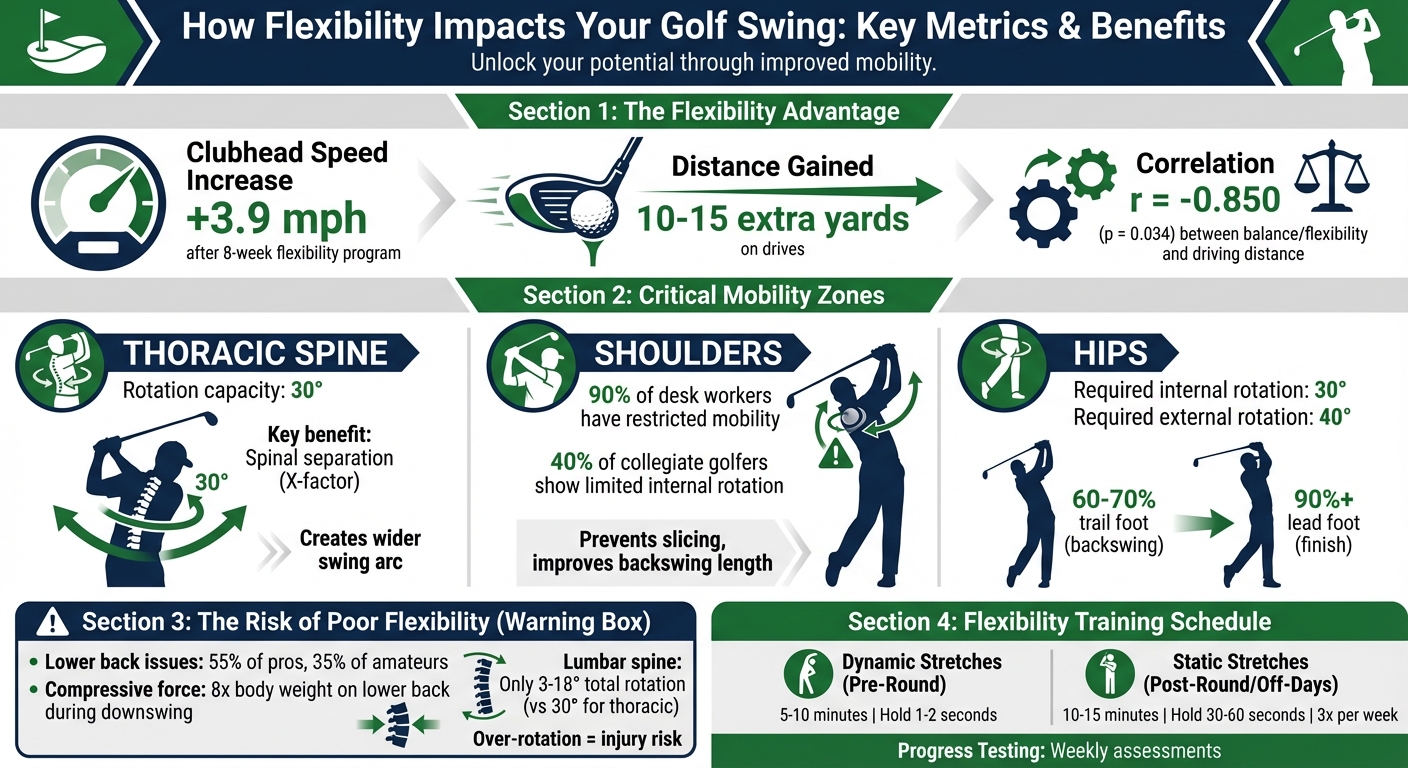 How Flexibility Improves Golf Swing Performance: Key Mobility Metrics