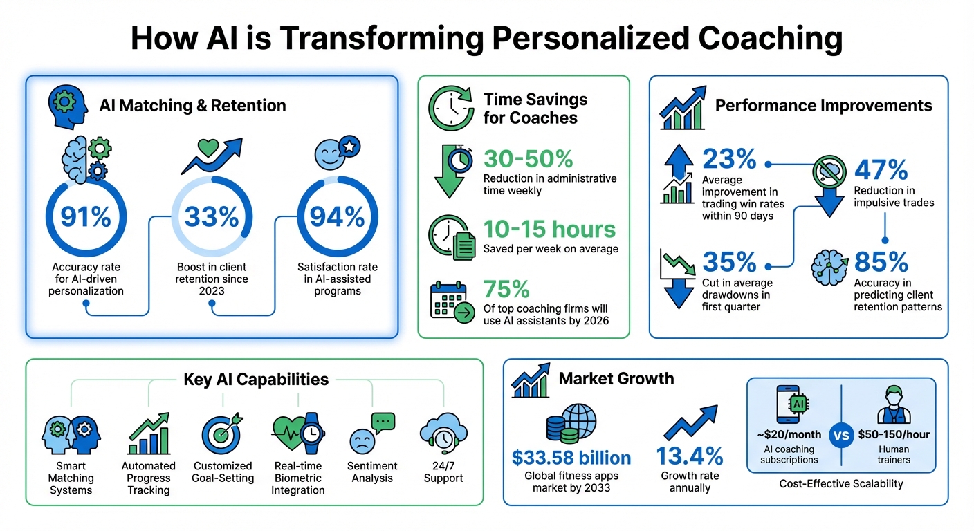 AI Impact on Coaching: Key Statistics and Benefits