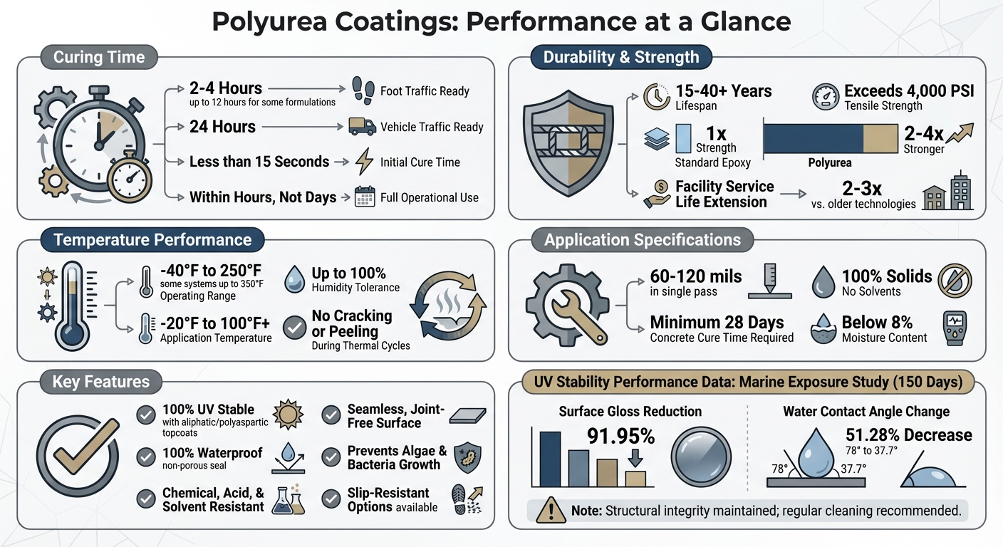 Polyurea Coatings Performance Specifications and Benefits