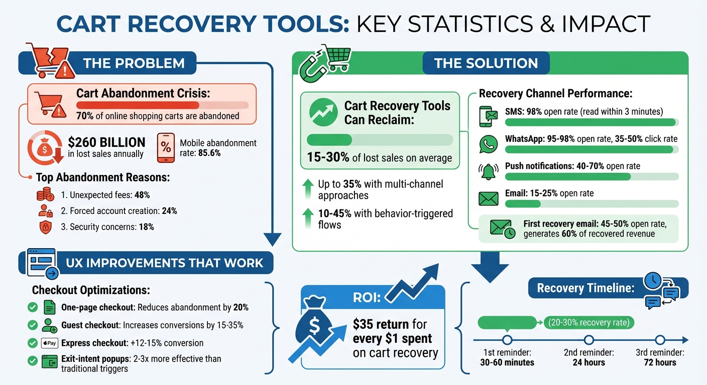 Cart Abandonment Statistics and Recovery Strategies