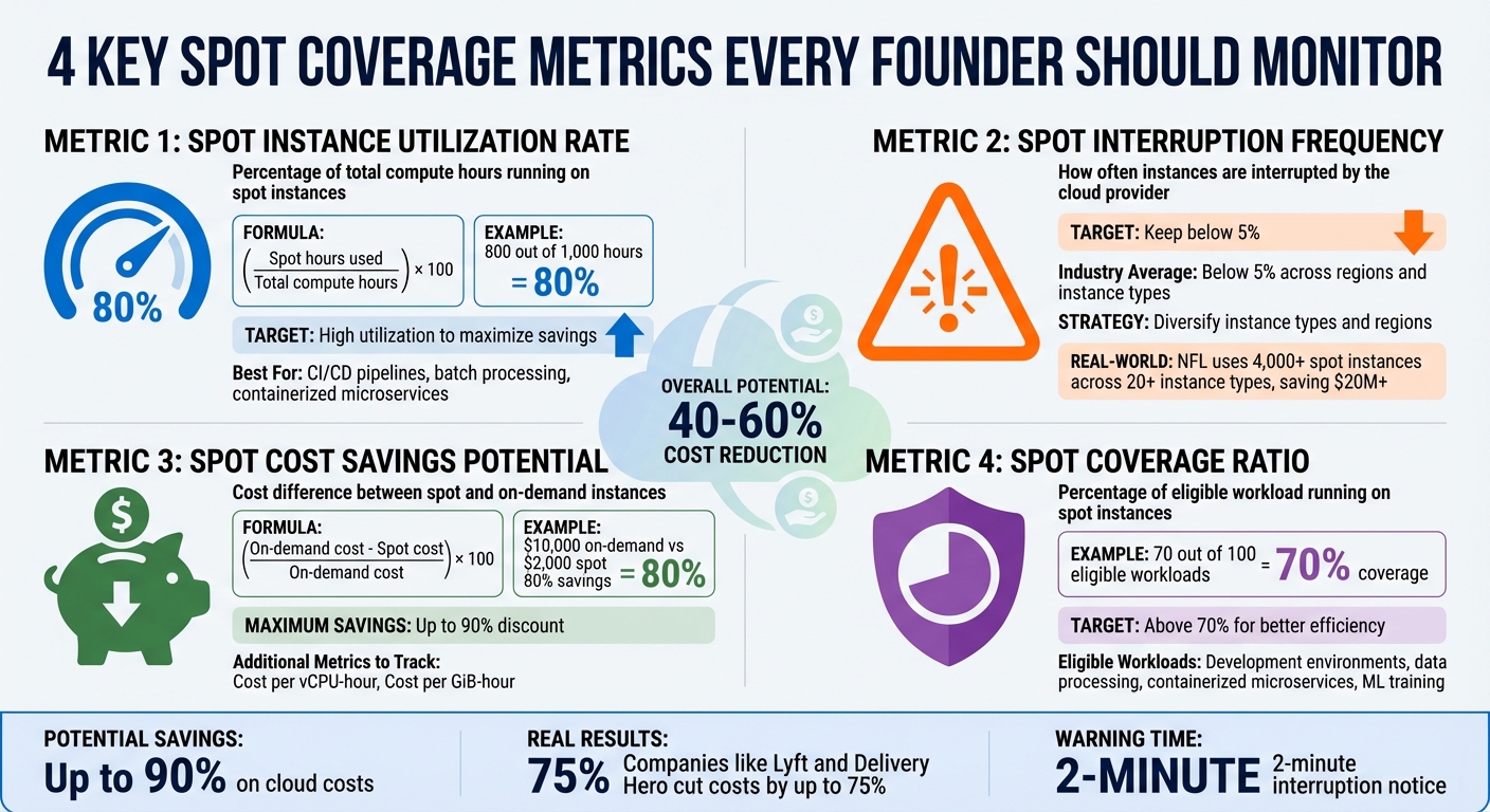 4 Essential Spot Coverage Metrics for Cloud Cost Optimization