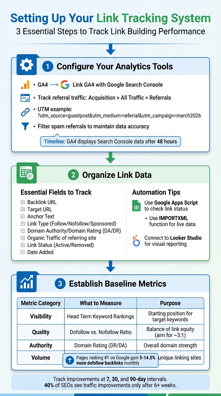 Link Building Performance Tracking System Setup Guide