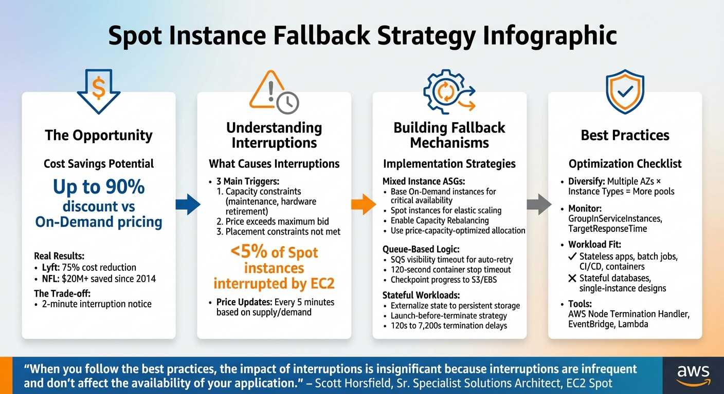 Spot Instance Fallback Strategy: 4-Step Implementation Guide