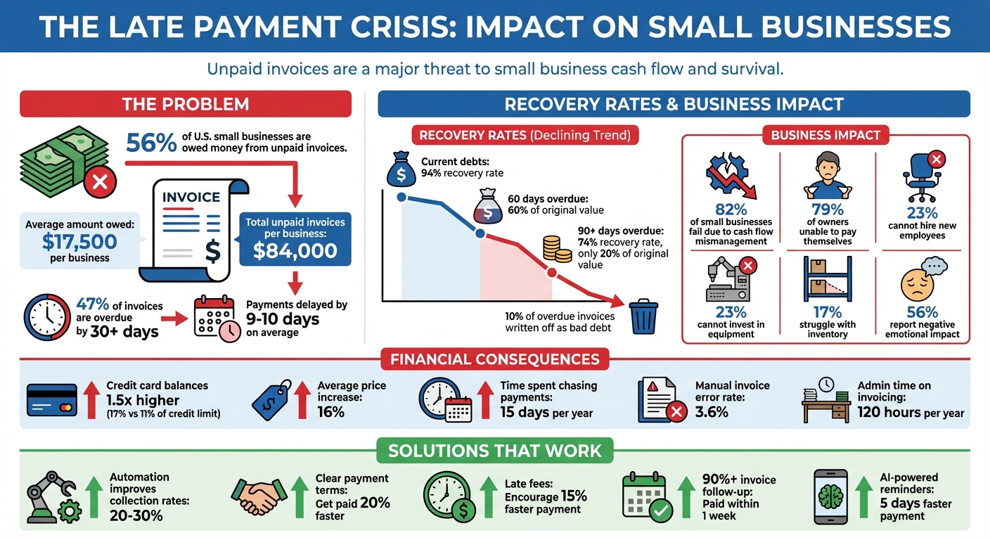 Late Payment Statistics and Impact on Small Businesses