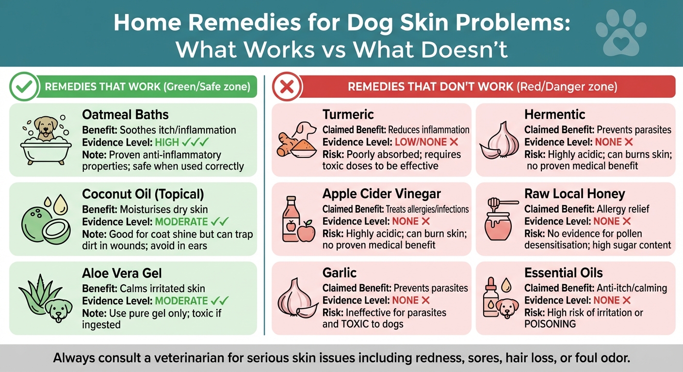 Dog Skin Remedies Comparison: What Works vs What Doesn't