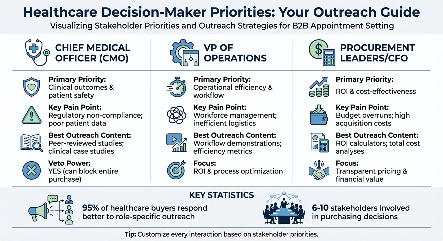 Healthcare Decision-Maker Priorities and Outreach Strategy Guide