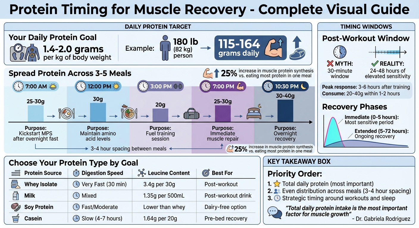 Complete Protein Timing Guide for Muscle Recovery and Growth