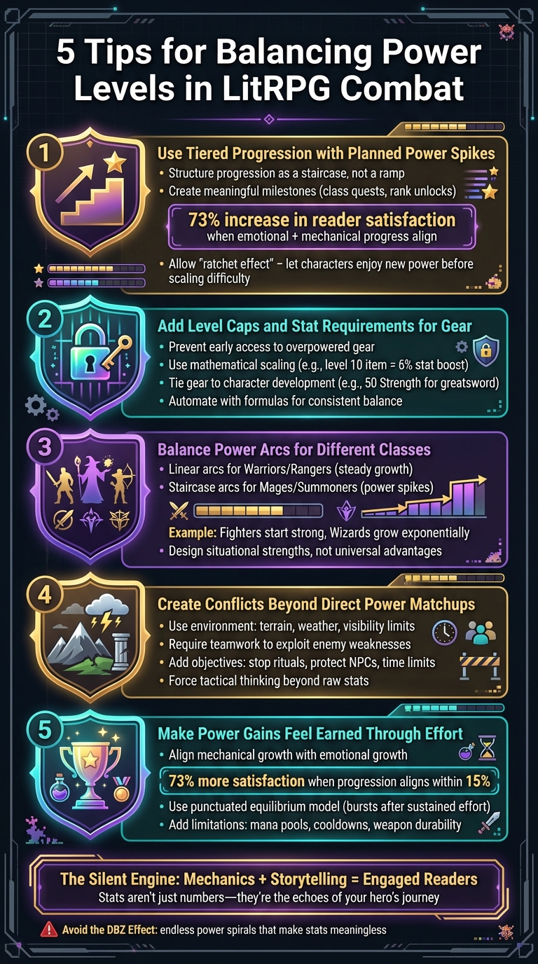 5 Key Strategies for Balancing LitRPG Combat Systems