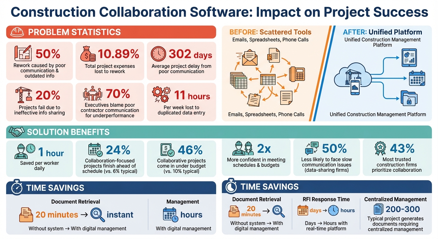 Construction Collaboration Software Benefits: Key Statistics and ROI