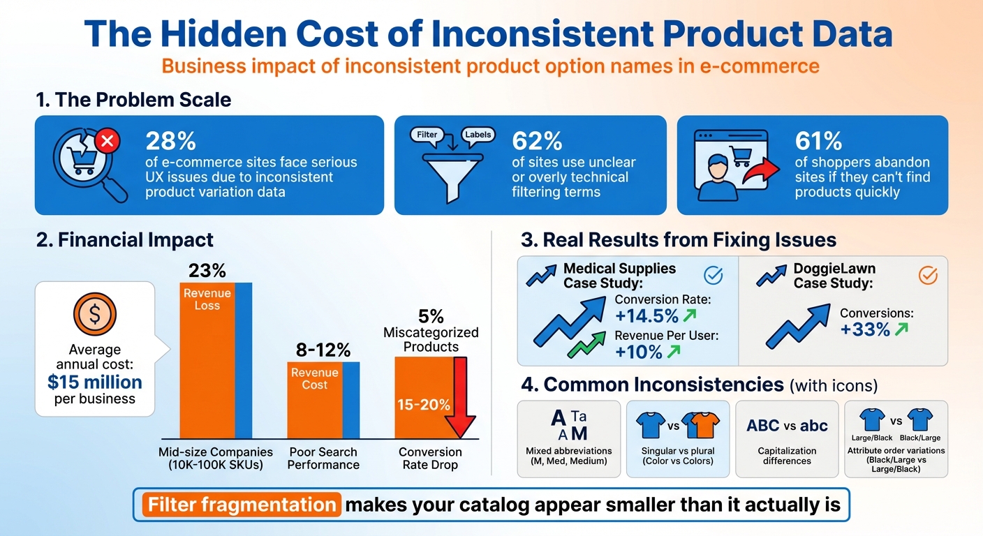 The Business Impact of Inconsistent Product Data in E-commerce