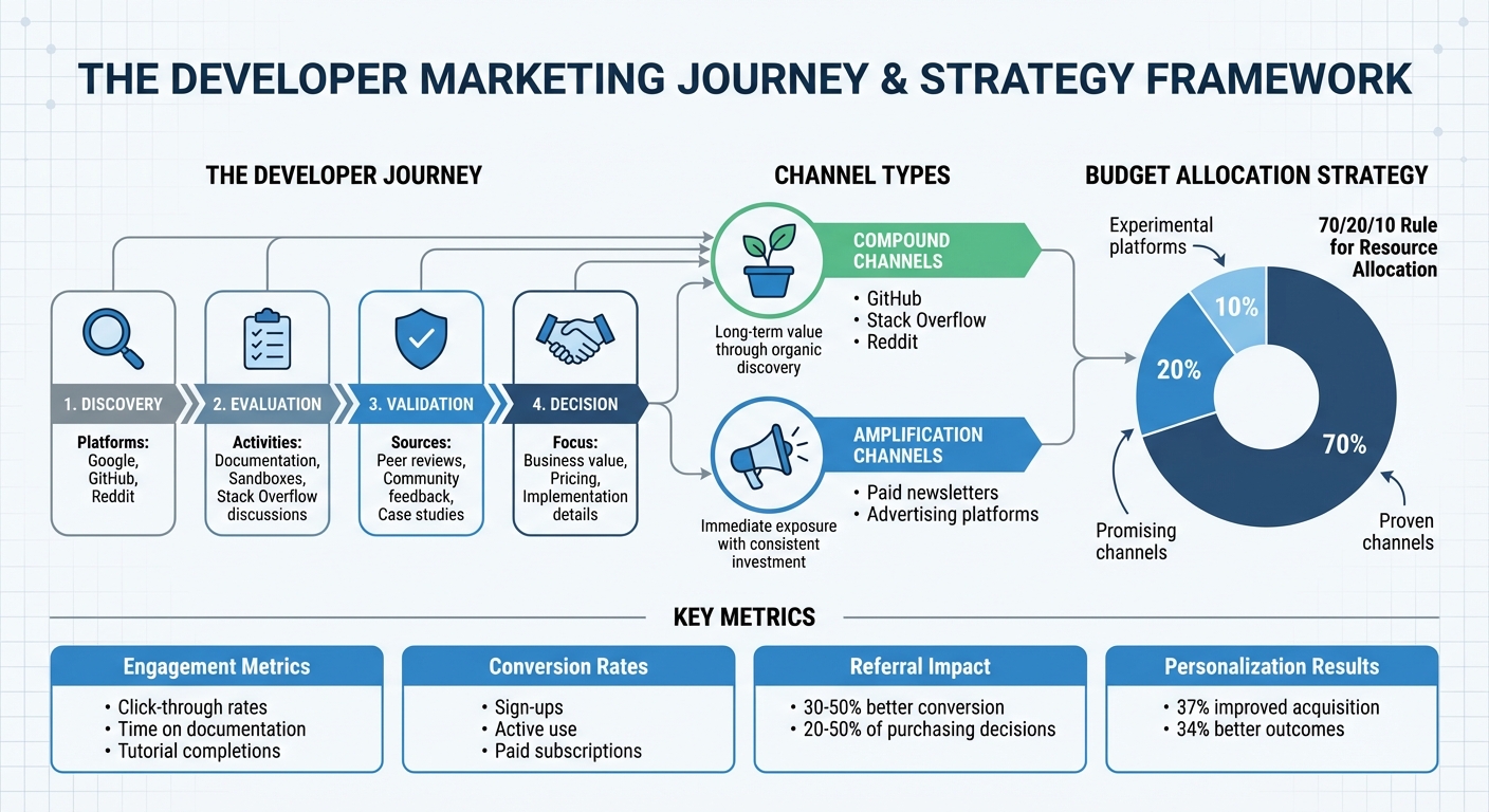 Developer Marketing Journey: Multi-Channel Strategy Framework