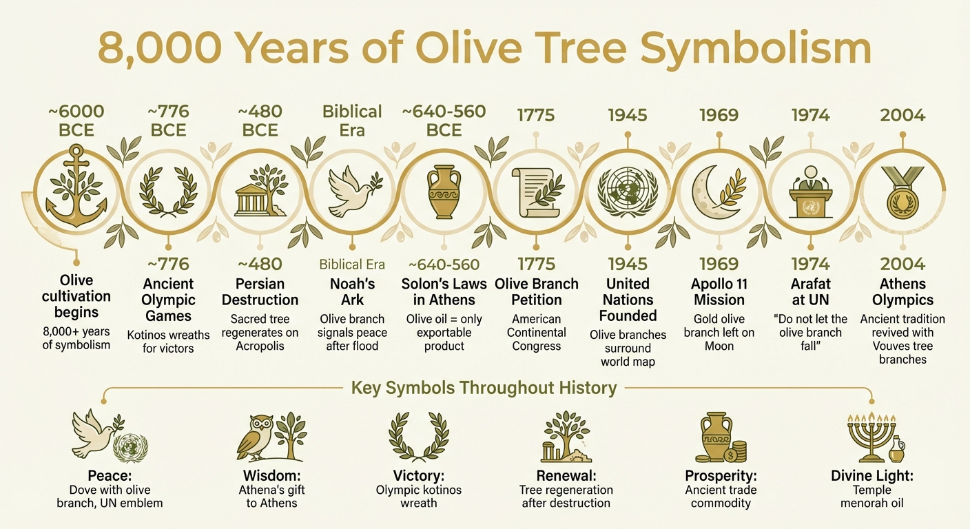8,000 Years of Olive Tree Symbolism: From Ancient Greece to Modern Diplomacy