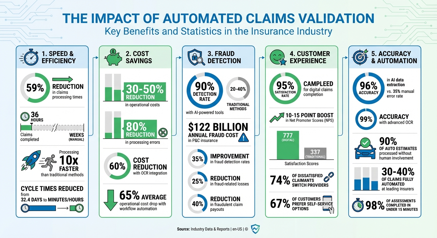 Automated Claims Validation: Key Benefits and Impact Statistics