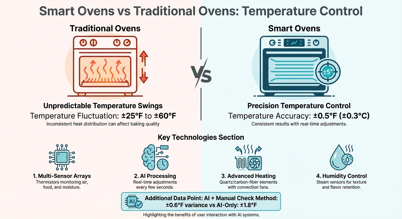 Smart Ovens vs Traditional Ovens: Temperature Accuracy Comparison