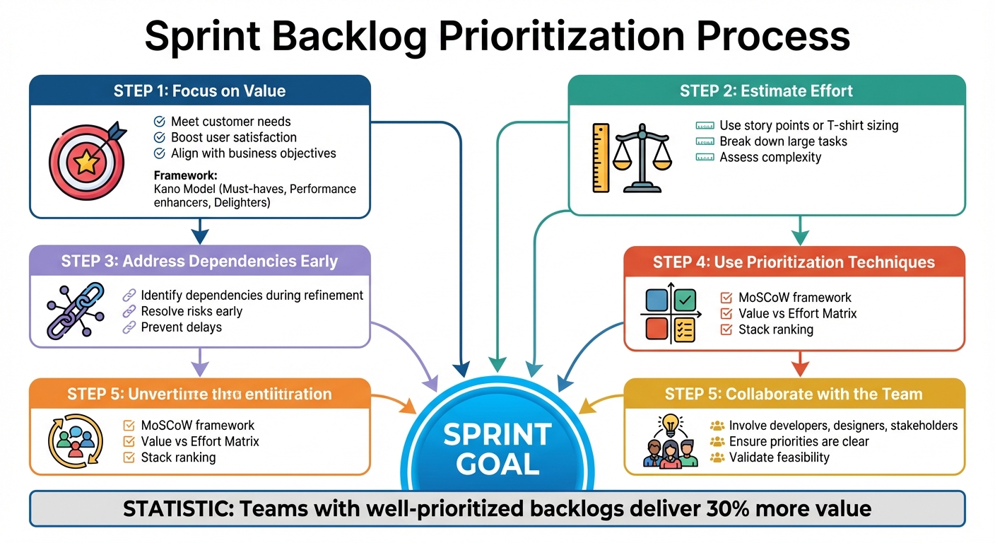 5-Step Sprint Backlog Prioritization Framework