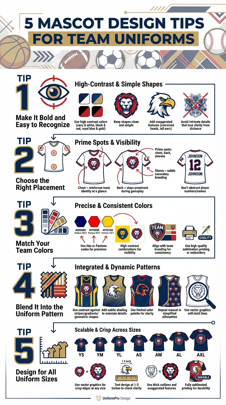 5 Essential Mascot Design Tips for Team Uniforms