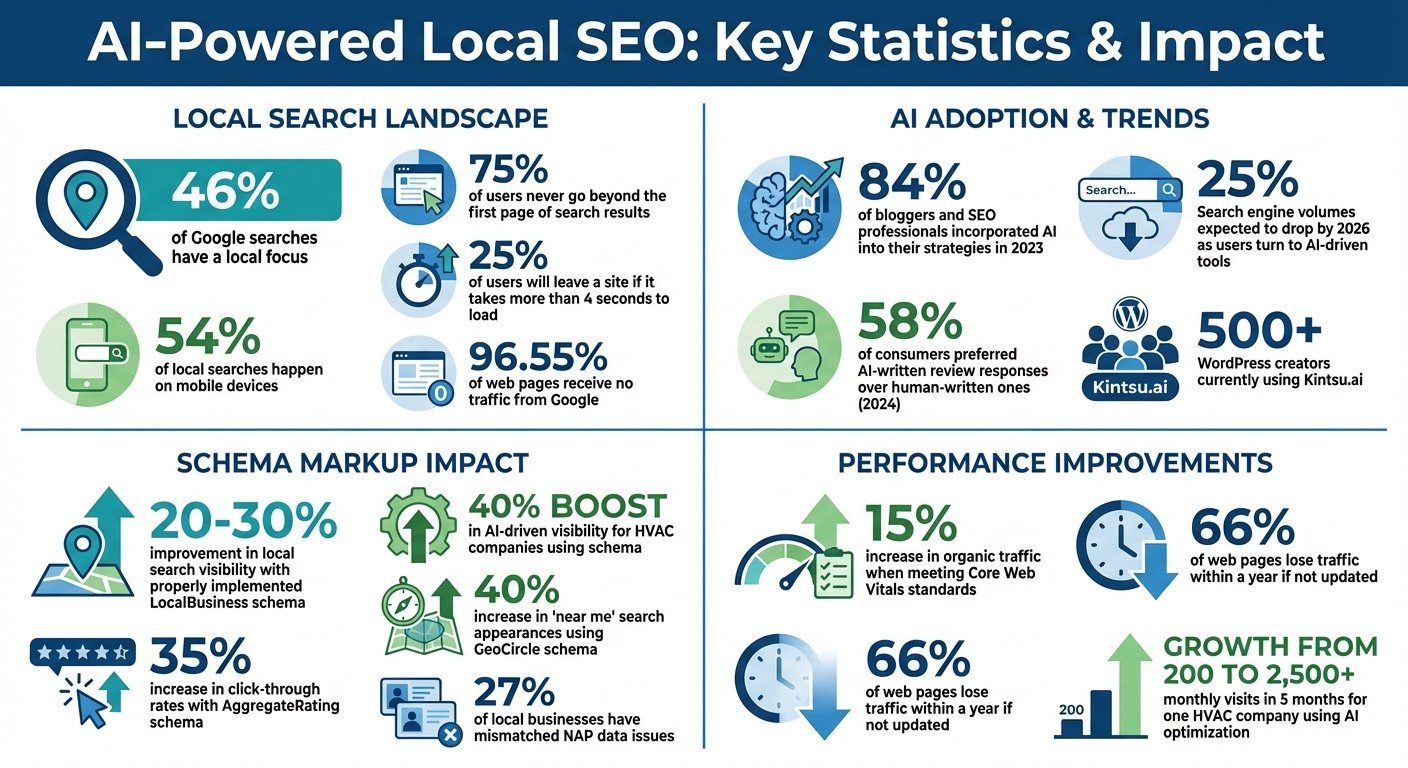 AI-Powered Local SEO Statistics and Impact for WordPress Sites