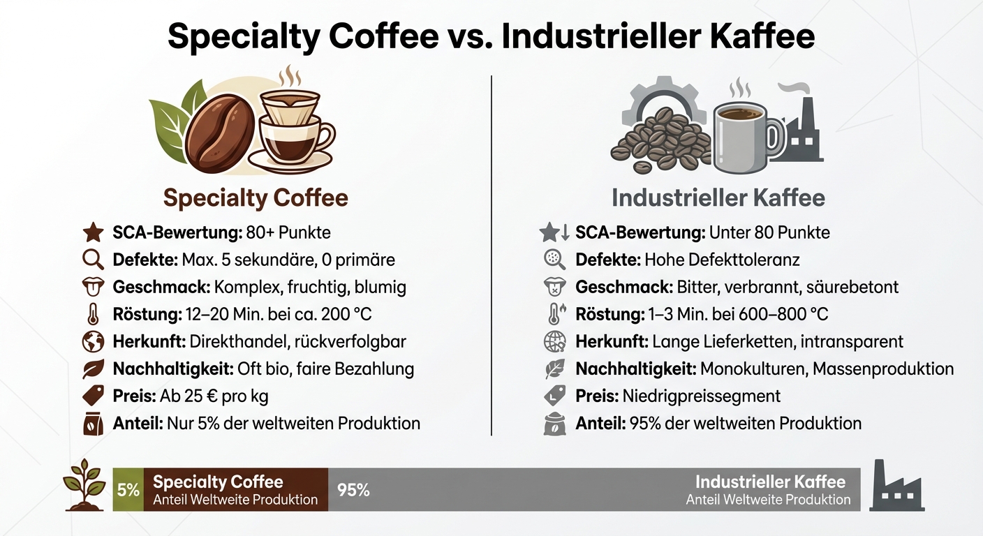 Specialty Coffee vs Regular Coffee: Quality Standards and Key Differences