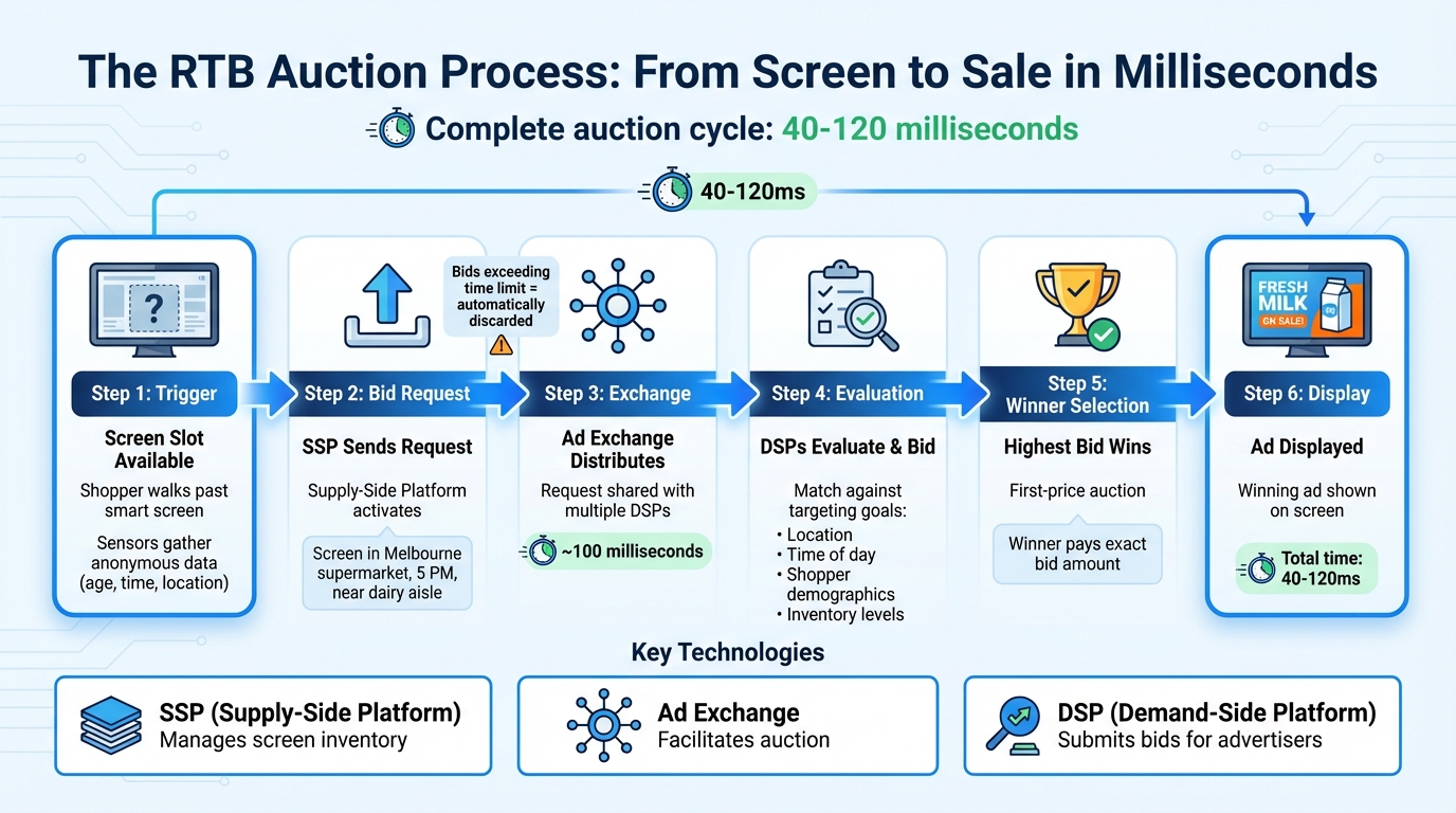 How Real-Time Bidding Works in Retail: The RTB Auction Process