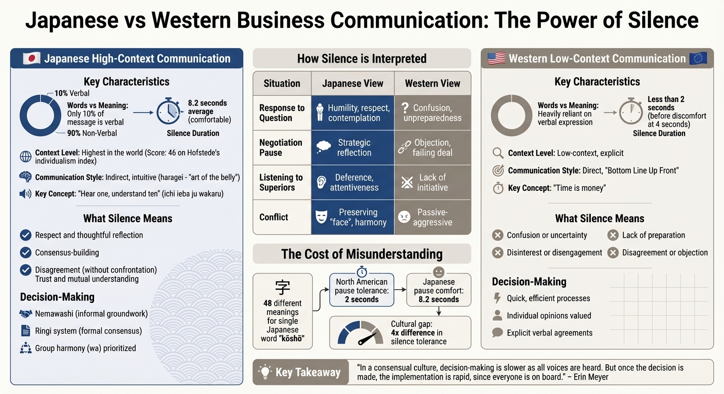 Japanese vs Western Business Communication: Understanding Silence Across Cultures