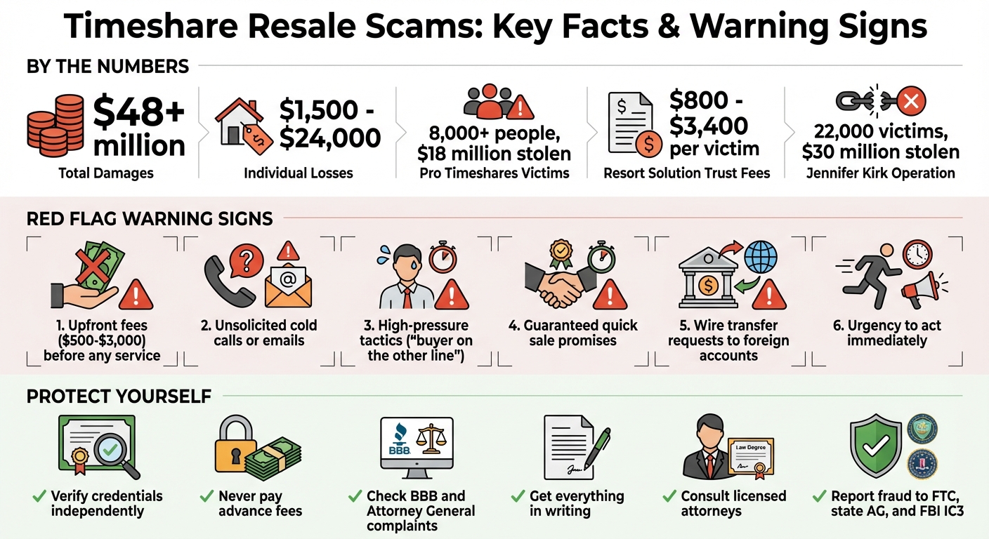 Timeshare Resale Scam Warning Signs and Statistics