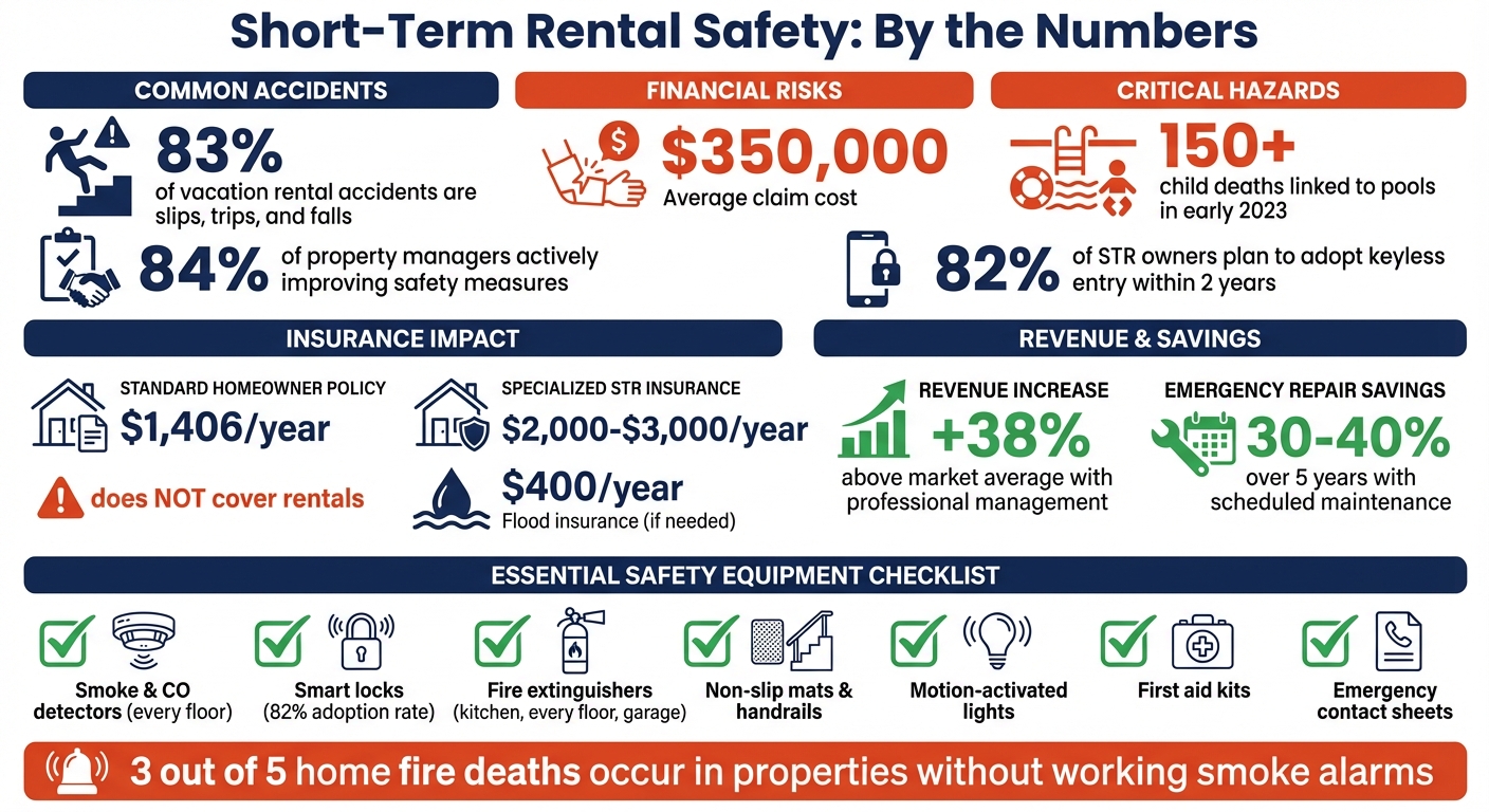 Short-Term Rental Safety Statistics and Essential Equipment Guide