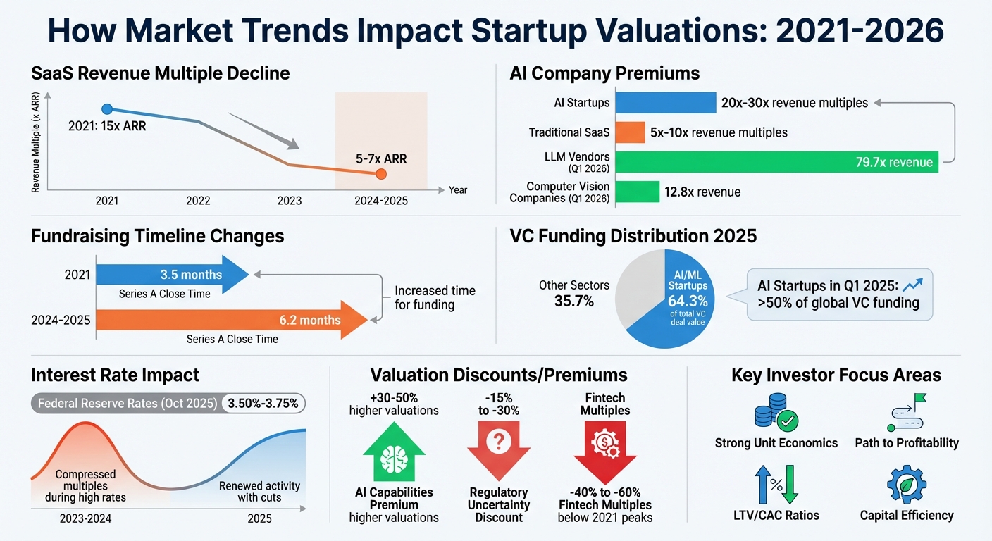Startup Valuation Trends 2021-2026: Key Metrics and Market Shifts