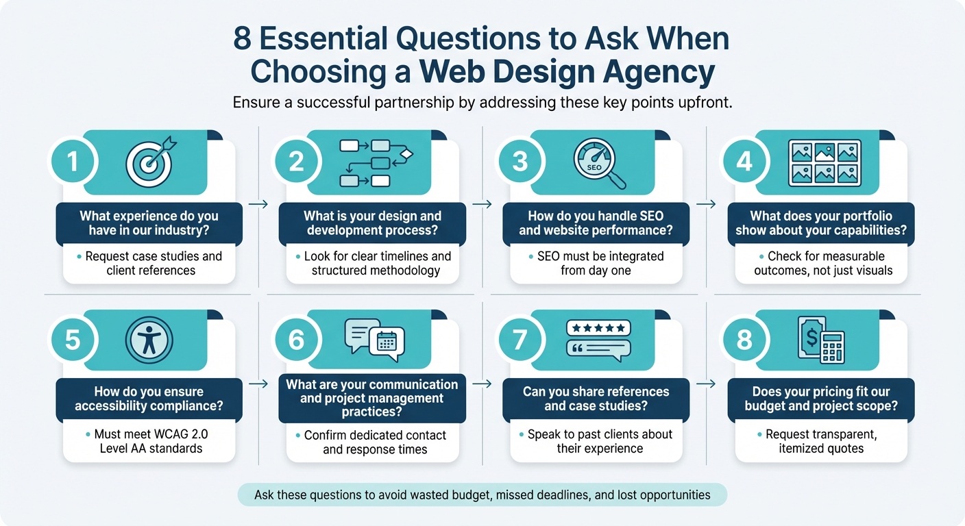 8 Essential Questions to Ask When Choosing a Web Design Agency