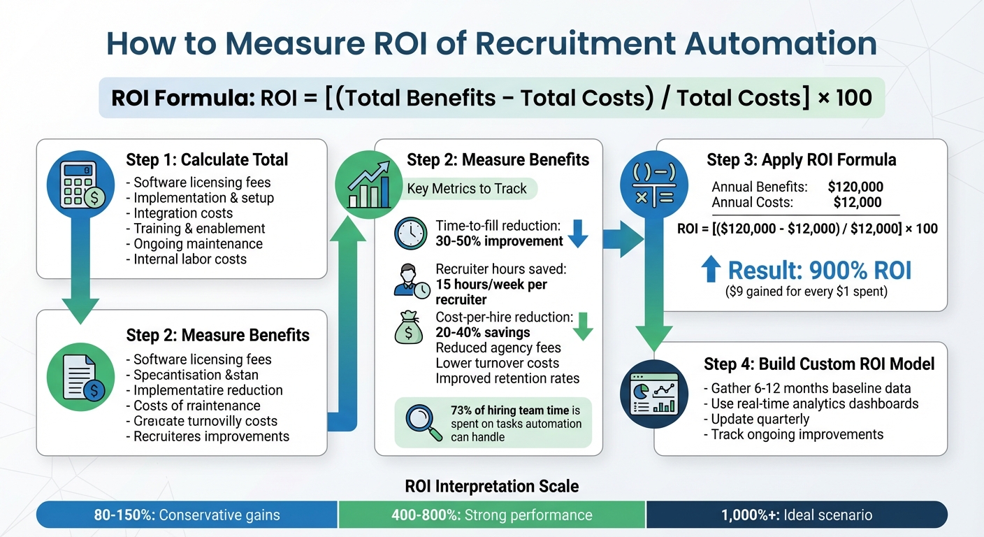 4-Step Process to Calculate Recruitment Automation ROI