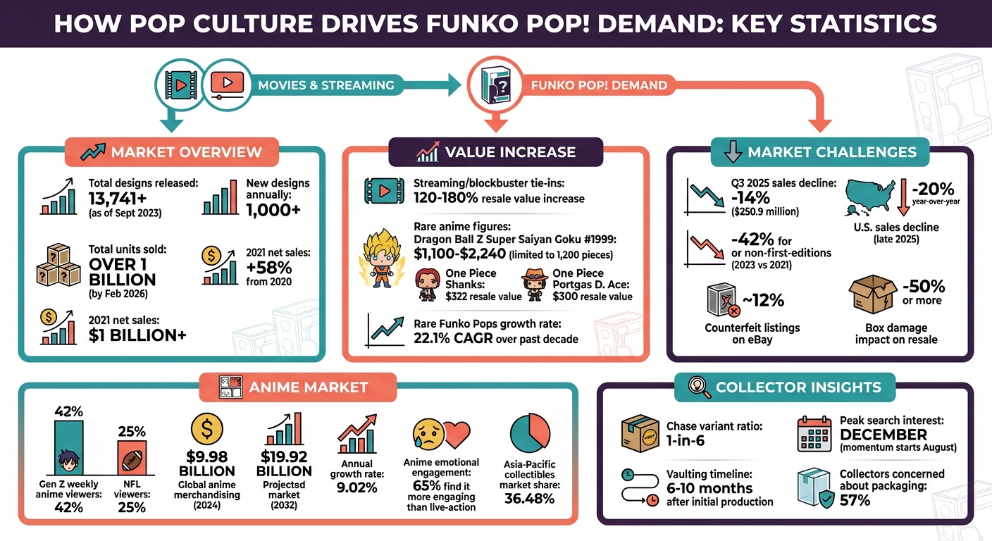 Funko POP! Market Statistics: Pop Culture Impact and Collector Trends
