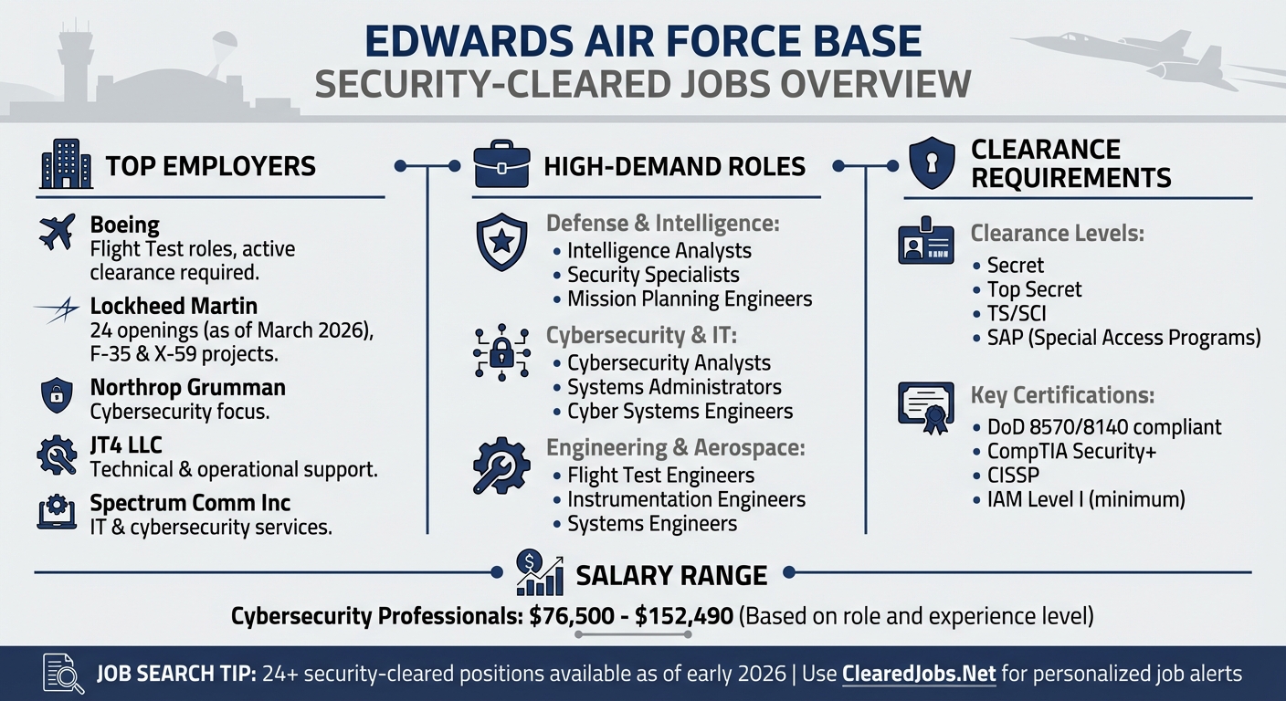 Cleared Jobs Near Edwards Air Force Base California – clearedjobs.net ...