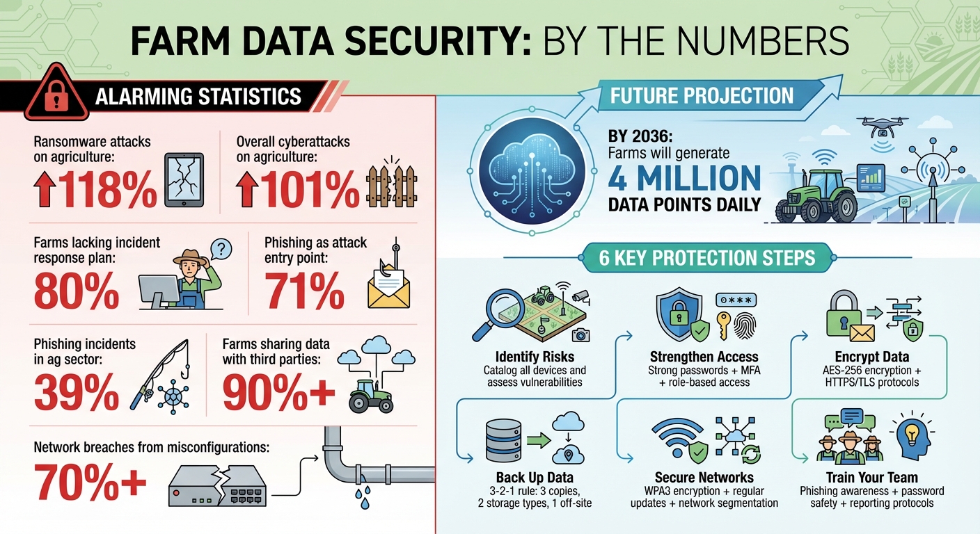 Farm Data Security Statistics and Key Protection Steps