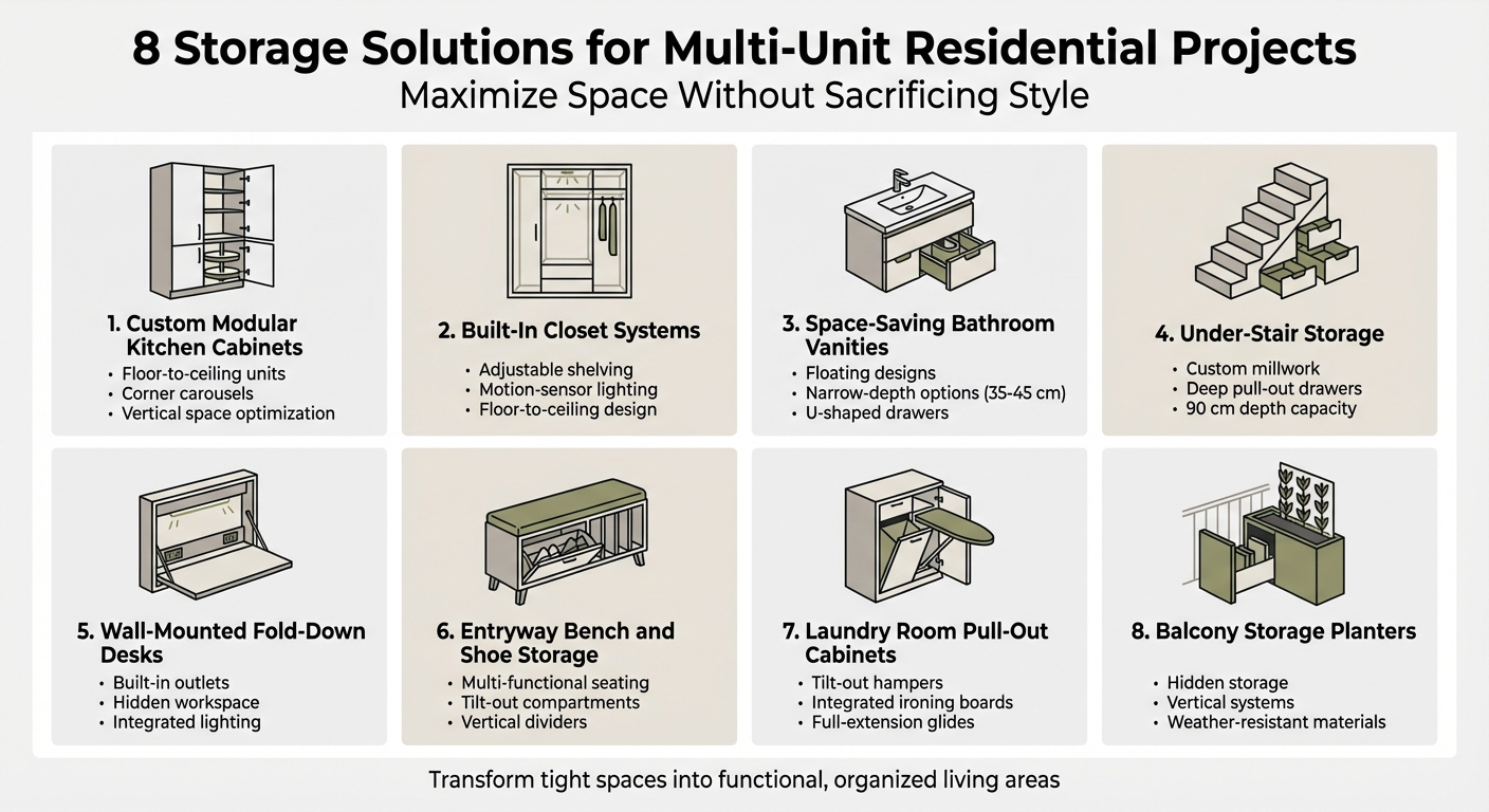 8 Smart Storage Solutions for Multi-Unit Residential Buildings