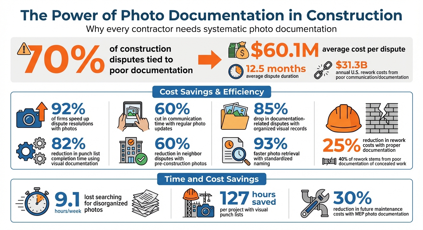 Construction Photo Documentation Statistics: Cost Savings and Risk Reduction