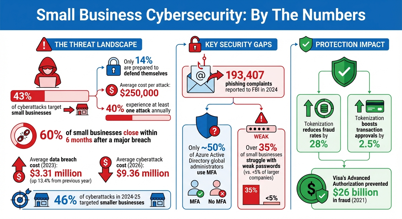 Small Business Cybersecurity Statistics and Key Protection Measures