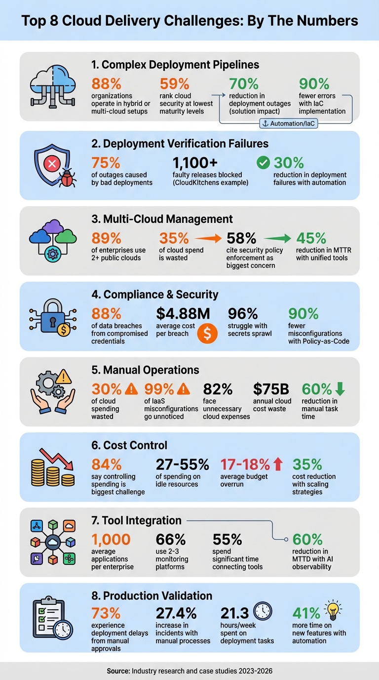 8 Cloud Delivery Challenges: Key Statistics and Impact