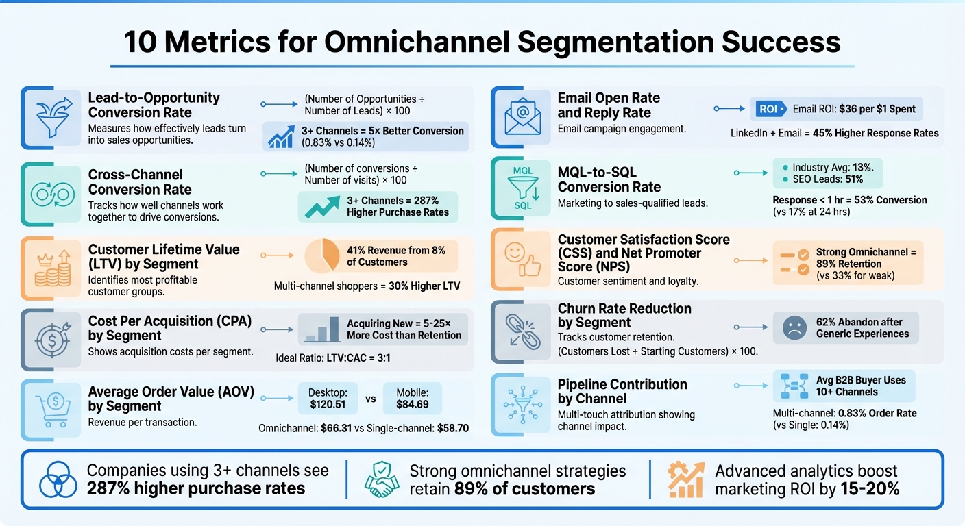 10 Key Metrics for Omnichannel Segmentation Success