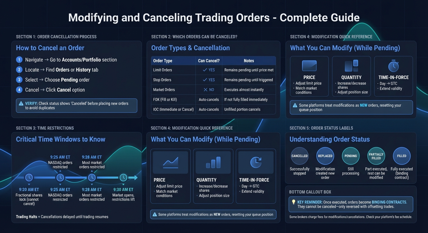 How to Cancel and Modify Trading Orders: Step-by-Step Guide