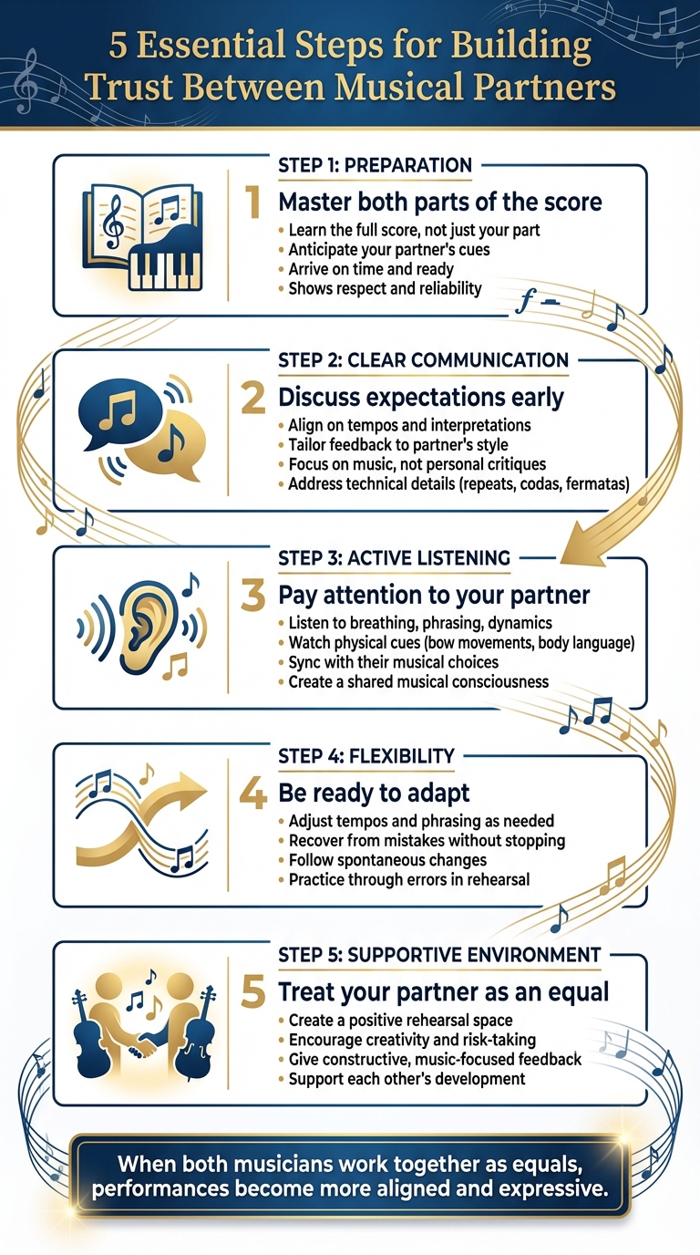 5 Essential Steps for Building Trust Between Musical Partners