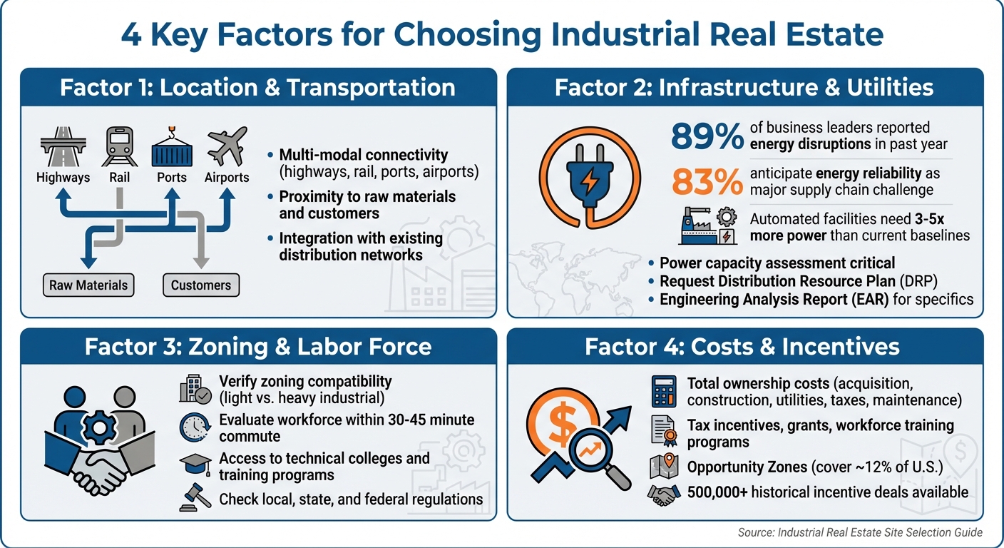 What Factors Are Important When Choosing Industrial Real Estate for ...