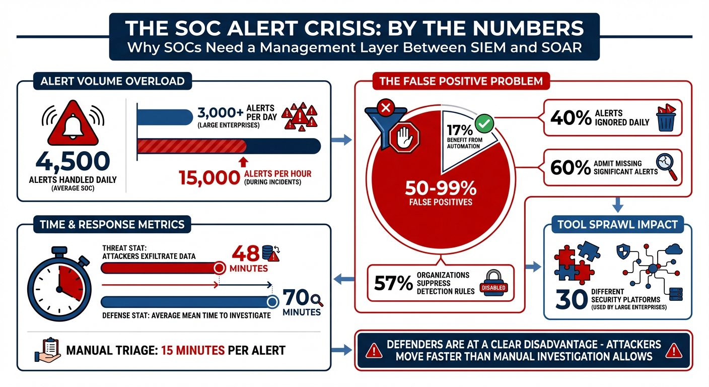 SOC Alert Management Statistics: Volume, False Positives, and Response Times