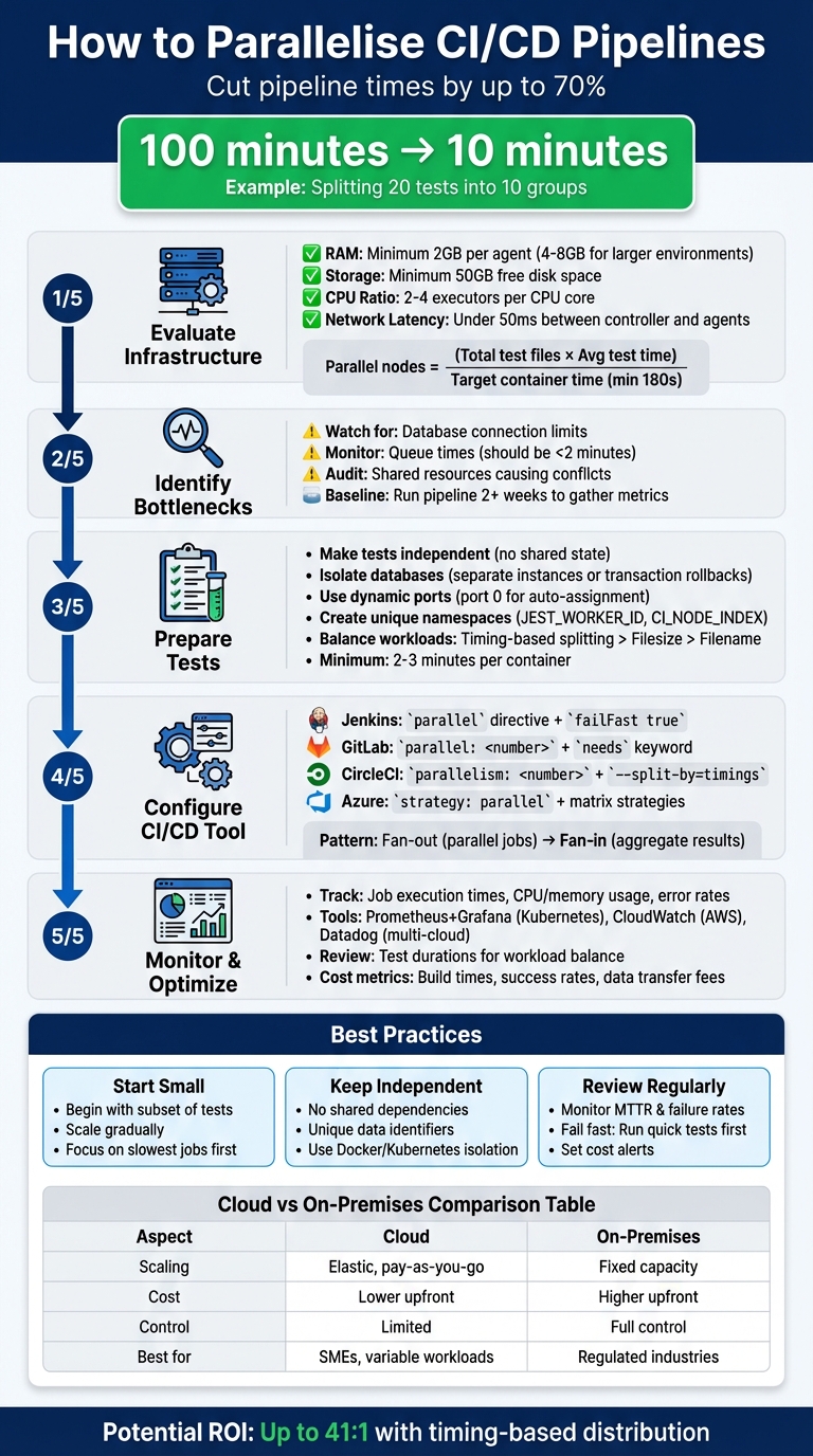 5-Step Guide to Implementing CI/CD Pipeline Parallelisation