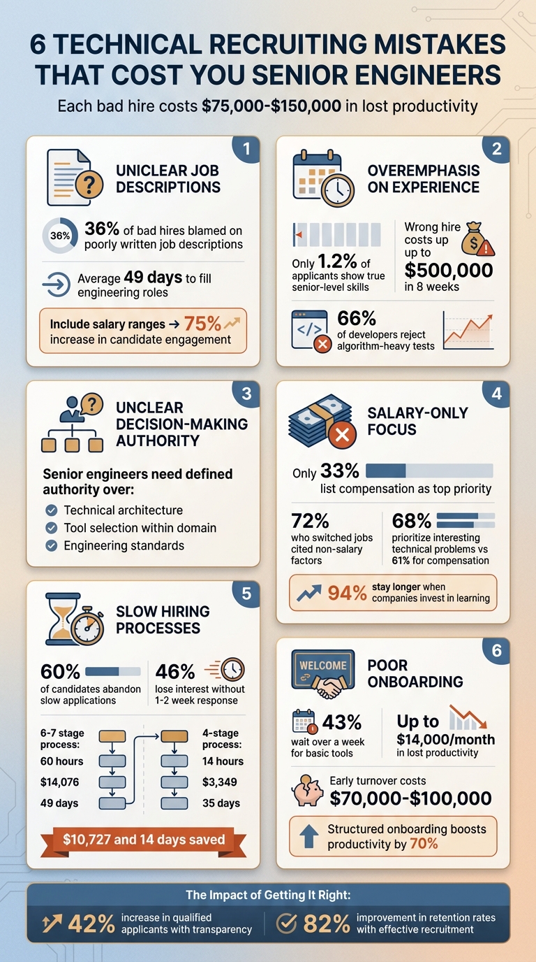 6 Technical Recruiting Mistakes That Cost Companies Senior Engineers