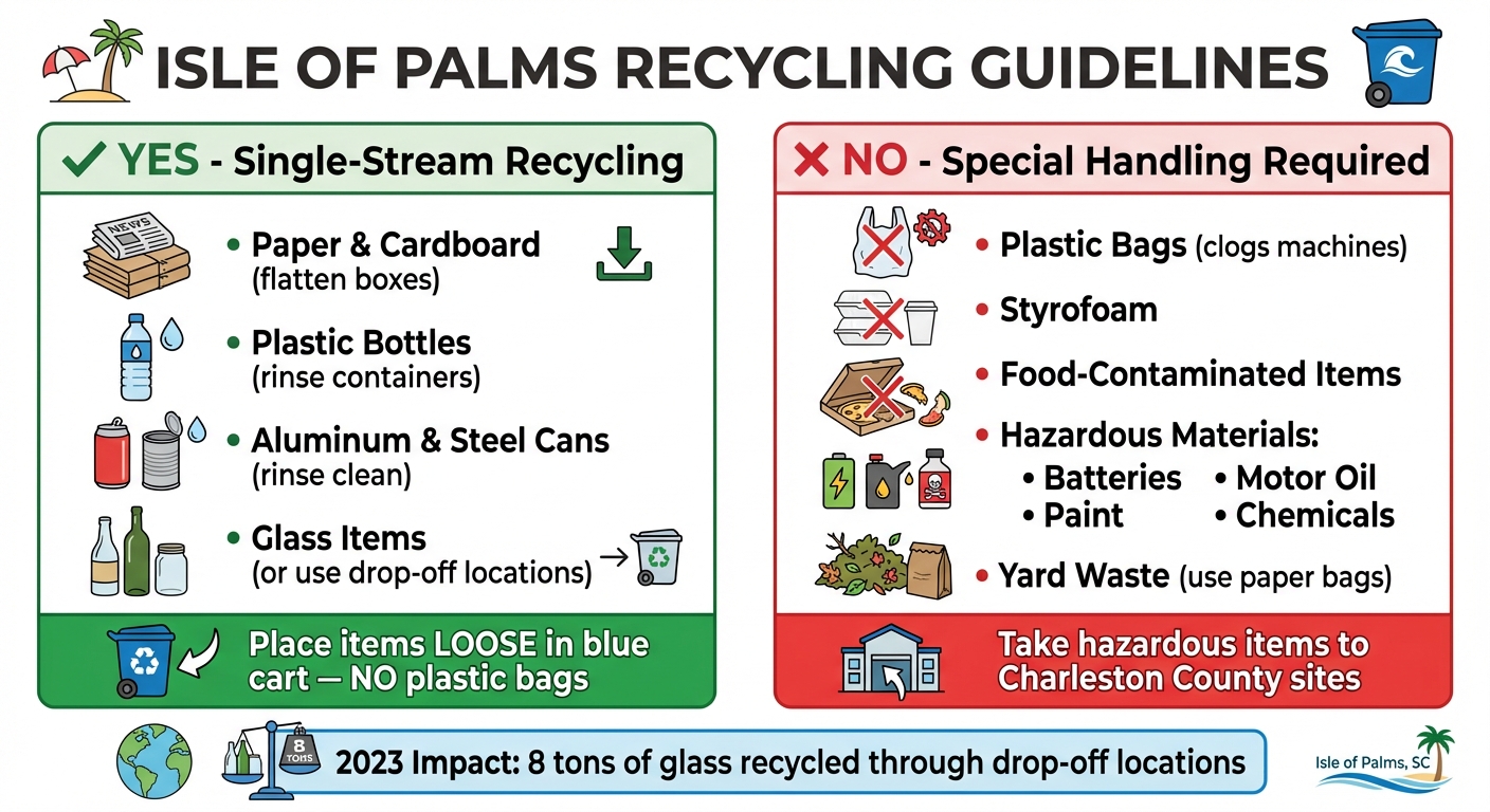 Isle of Palms Recycling Guide: What to Recycle and What to Avoid