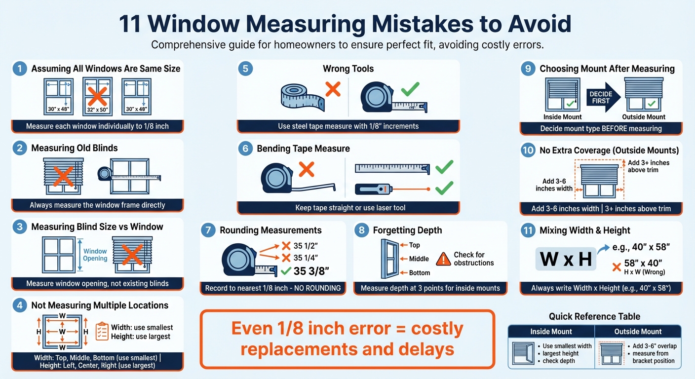 How to Measure Windows Correctly: Essential Steps and Common Mistakes to Avoid