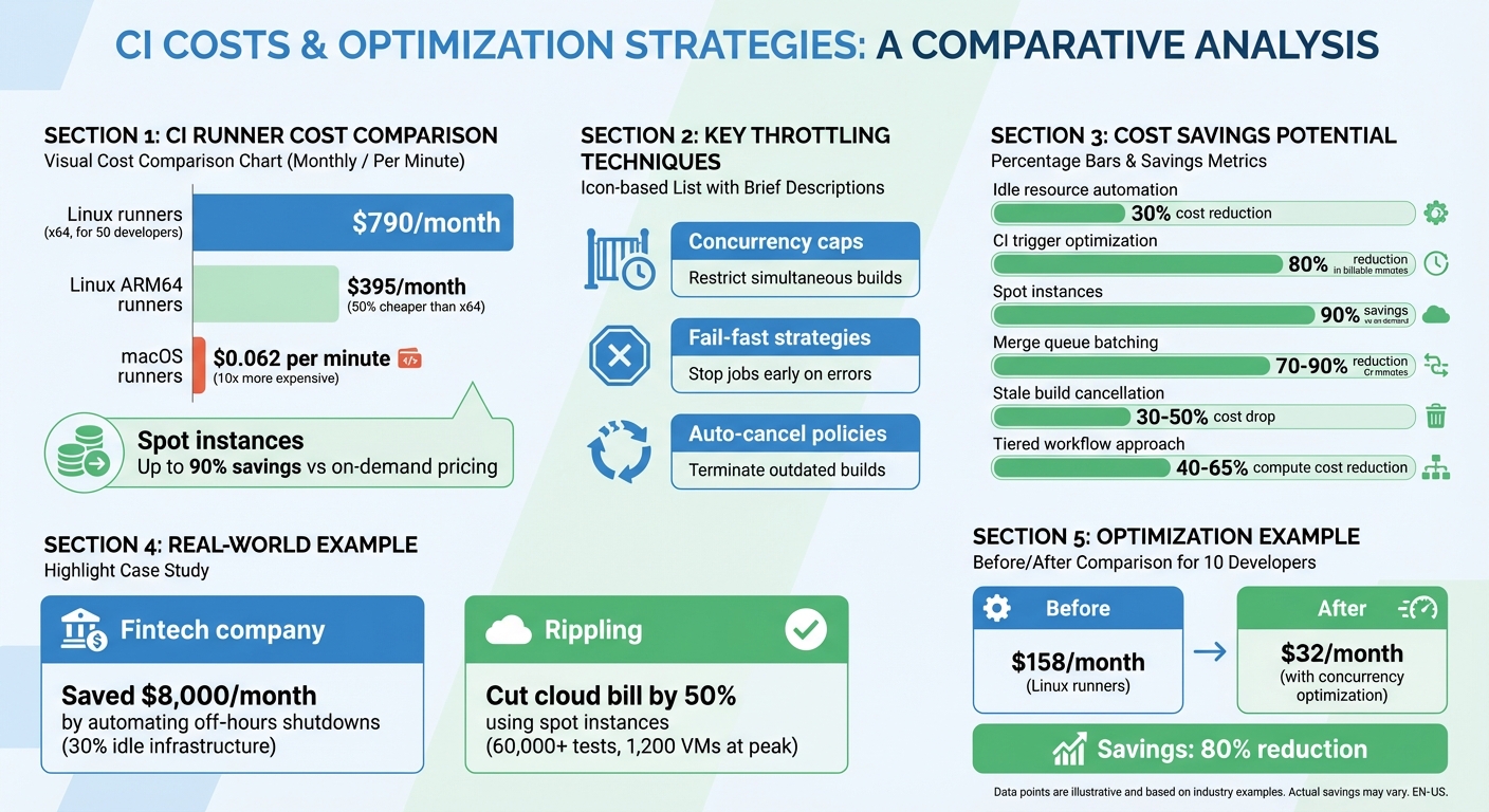 CI Runner Cost Comparison and Optimization Strategies