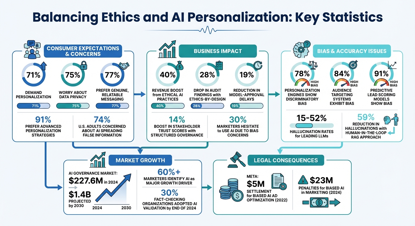 AI Personalization Ethics: Key Statistics and Impact Metrics