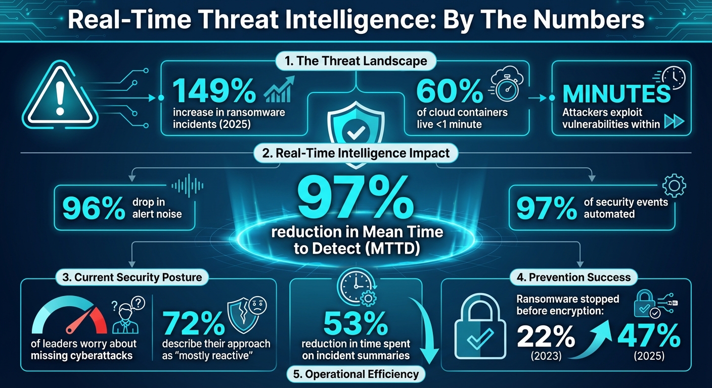 Real-Time Threat Intelligence Impact: Key Statistics and Benefits