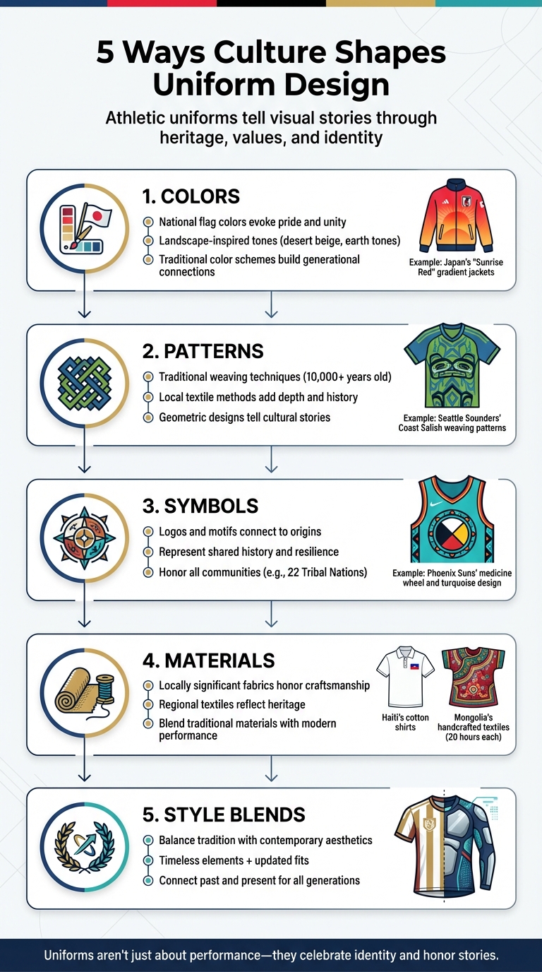 5 Cultural Elements That Shape Athletic Uniform Design