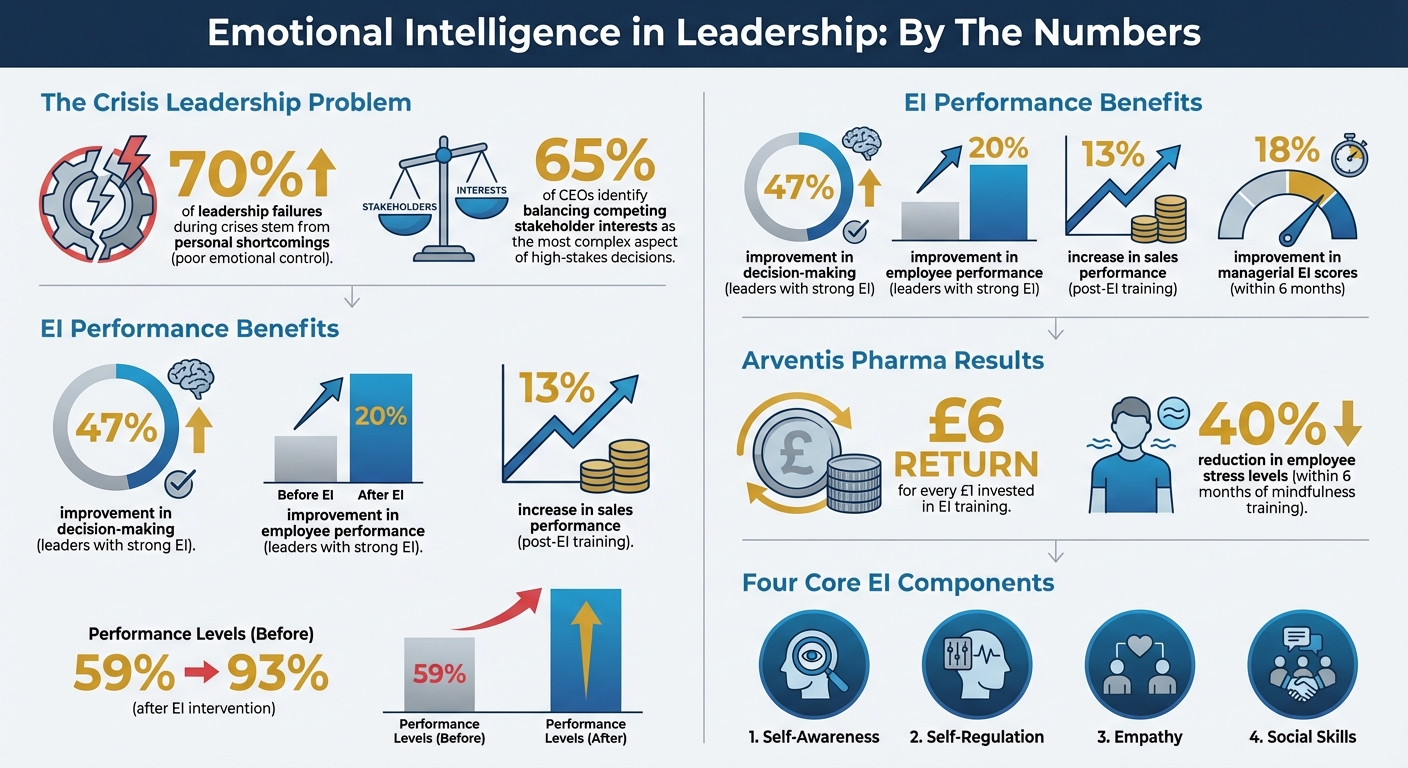 Emotional Intelligence Impact on Leadership Performance: Key Statistics